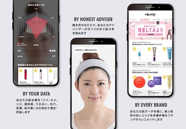 Viewty肌測定aiは 化粧品レコメンドを再定義しブランドにソリューション提供へ Beautytech Jp
