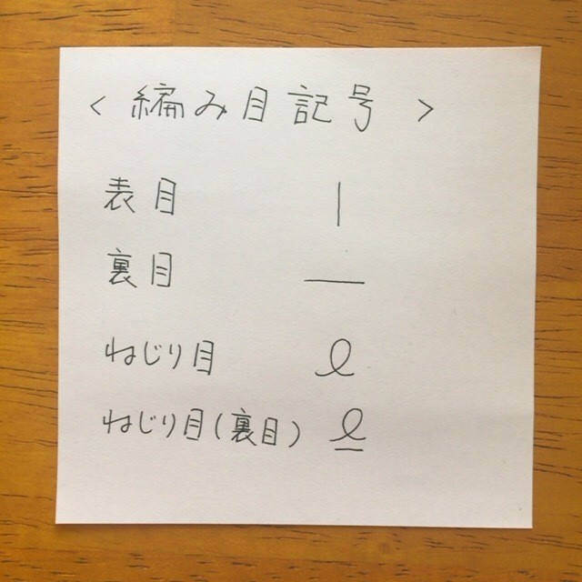 基本のき 目の数え方と表目 ねじり目 裏目の編み方 Taiyouka Note
