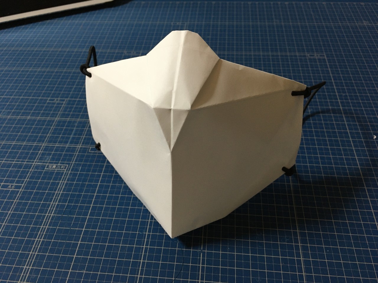 用紙で作る 折り紙マスク Mono96 Mask 1 0 の拡張 Mono96um Note