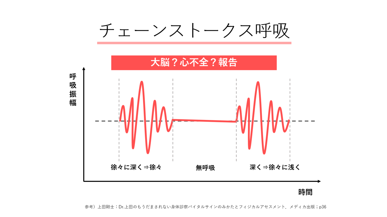 チェーンストークス呼吸 Cheyne Stokes Respiration Japaneseclass Jp