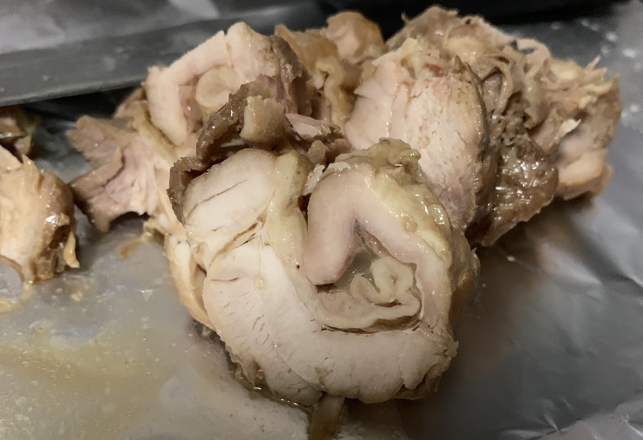 鶏もも肉を低温調理と圧力鍋でチャーシューにする 04 26 Ycurtea107 Note