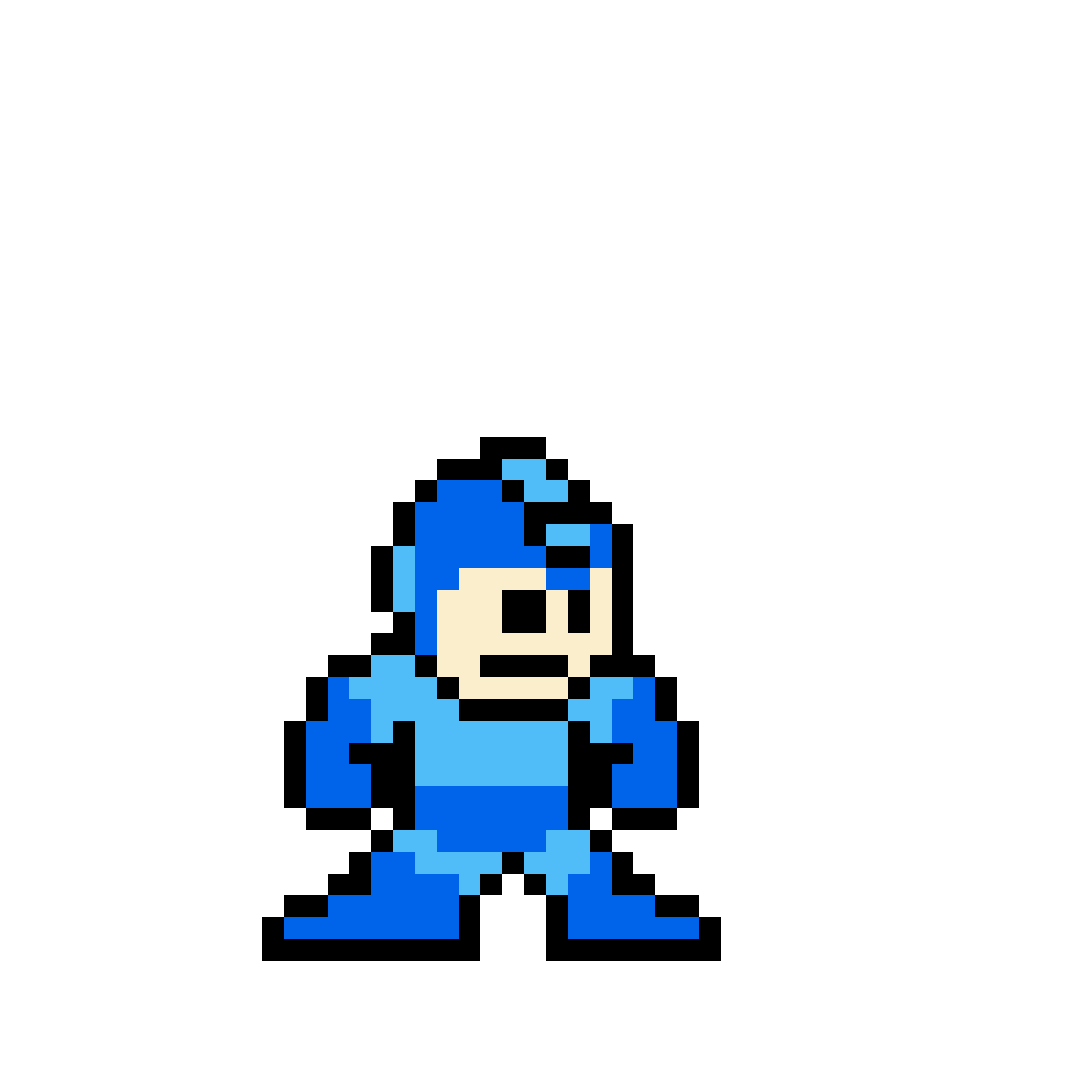 ファミコン ロックマン ドット絵