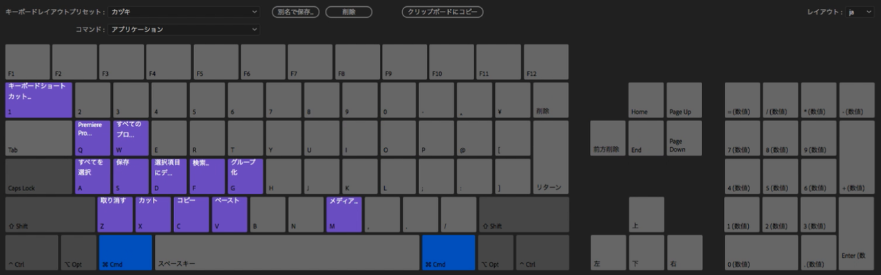 Premierepro ショートカットキーについて ダウンロード可 カヅキ Adやめたら1000萬 Note