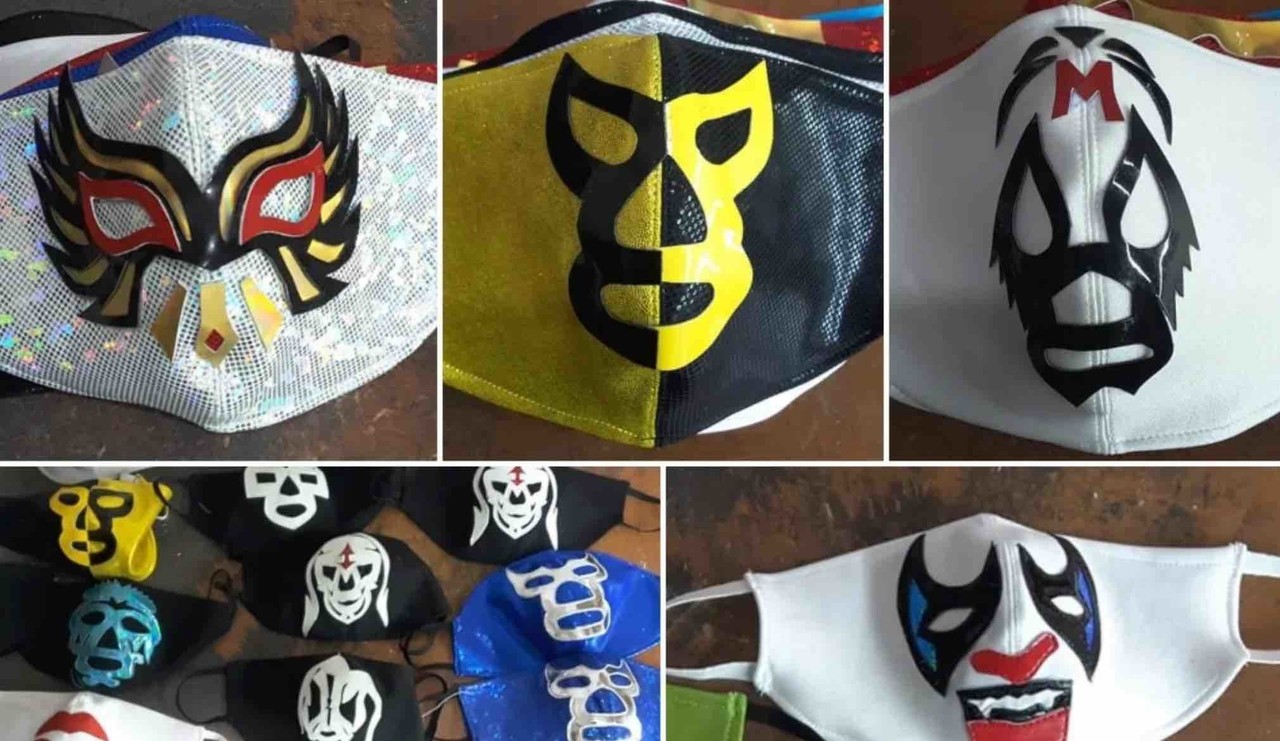 メキシカン プロレスの選手は 医療用マスクを縫いながら コロナと闘っている 萩谷 海 Note
