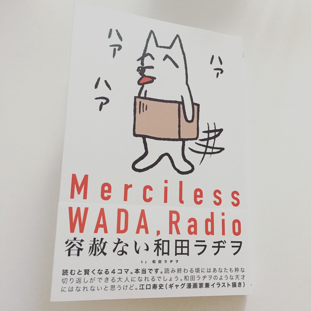 容赦ない和田ラジヲ」「和田ラジヲの火の鳥」〜冠漫画〜｜瀬戸口俊介