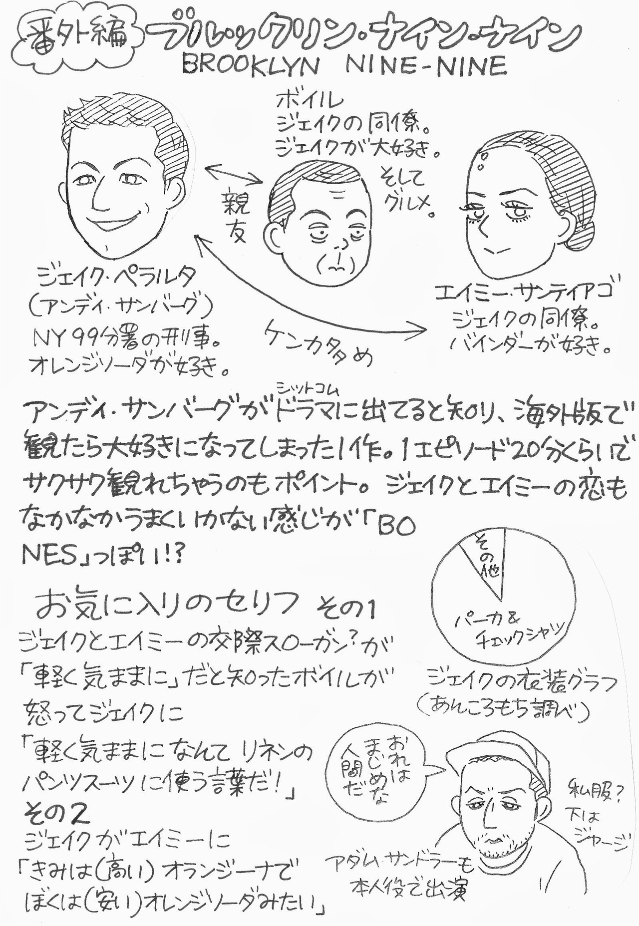 ブルックリン ナイン ナイン が好きすぎる話 あんころもち Note