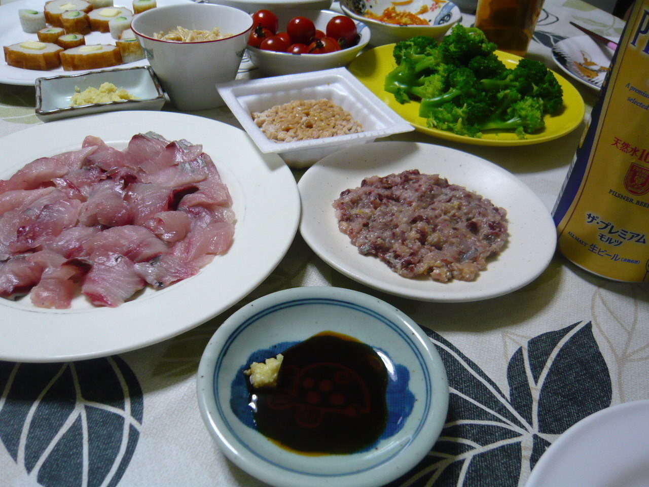 驚くばかりムロアジ 刺身 最高の花の画像
