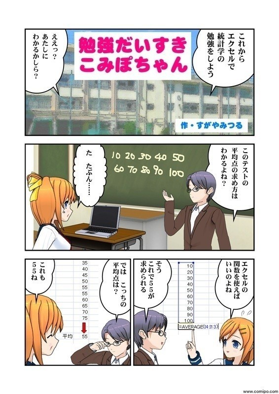 マンガで統計学 すがやみつる Note