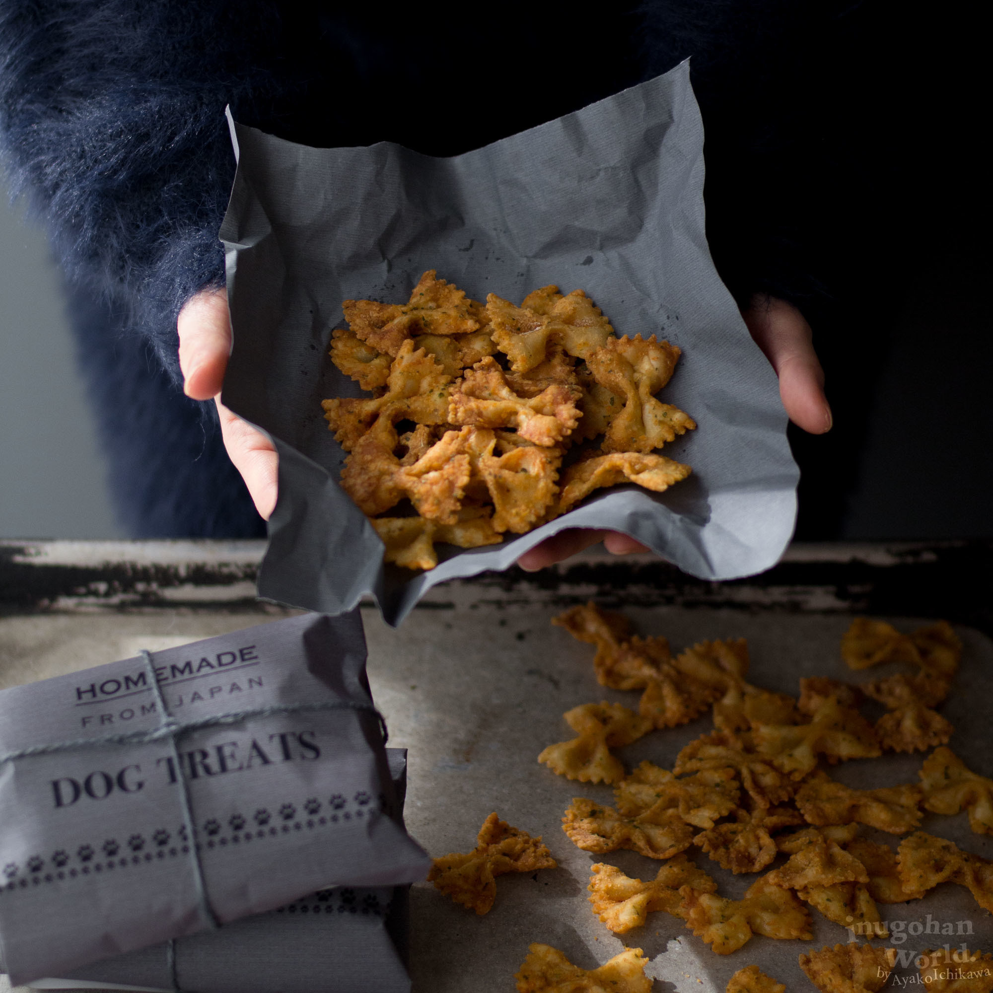 ファルファッレのクリスピーチップス 手作り犬おやつレシピ 犬ごはん先生いちかわあやこ Official Web Site