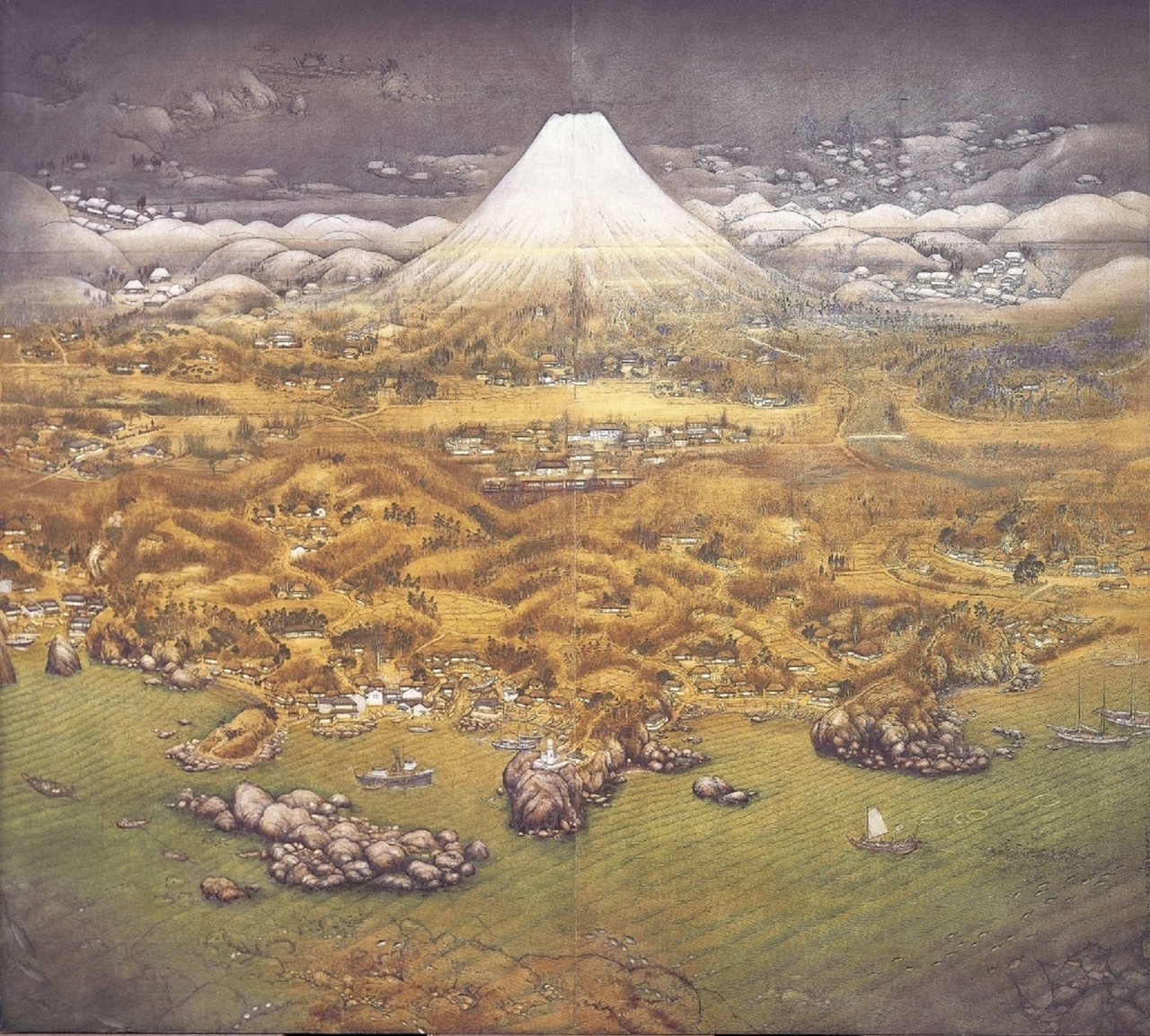 不染鉄 山海図絵｜キャプテン｜日本画note