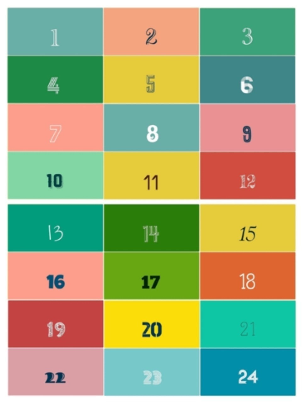 アドベントカレンダーを作ってみよう ヤマザる Note