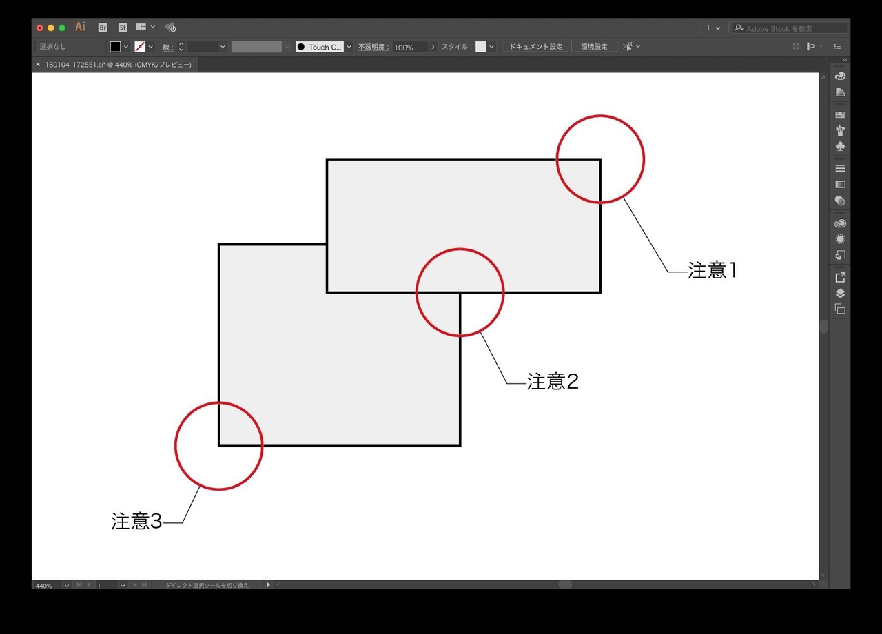 Cadソフトによくある引き出し線をillustratorでいっぺんに引くスクリプト