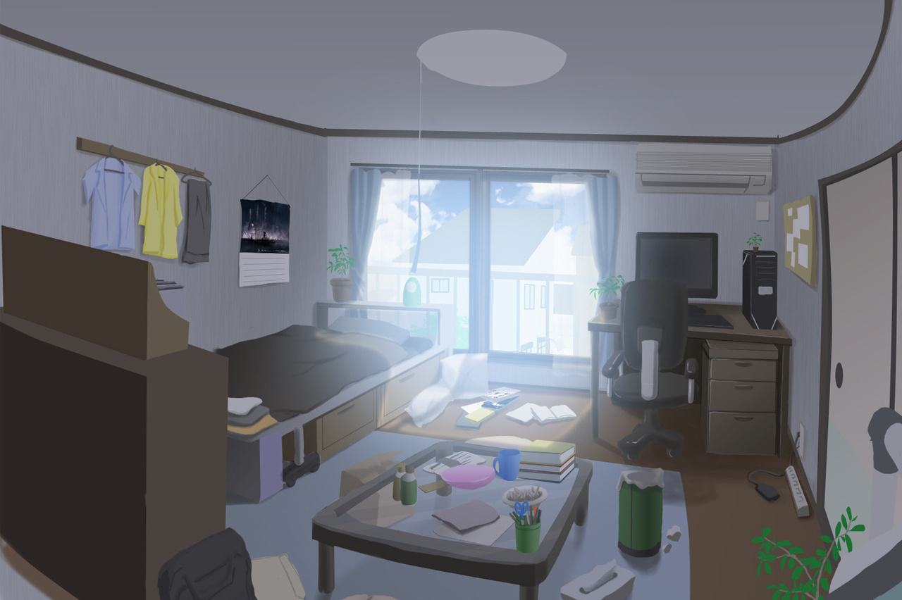 部屋 イラスト 背景 部屋 背景 フリー素材 イラスト