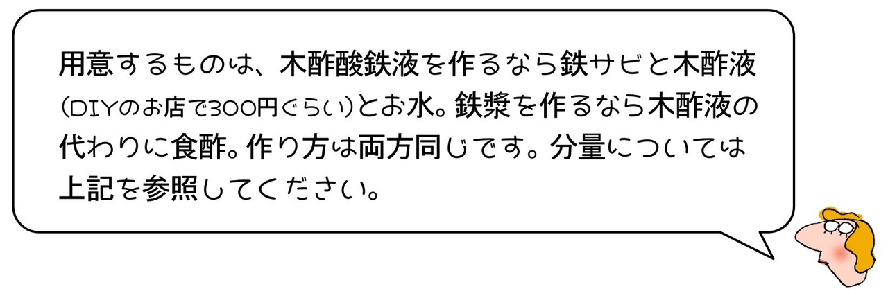 鉄サビと酢でつくる媒染液 おいしい染色 Note