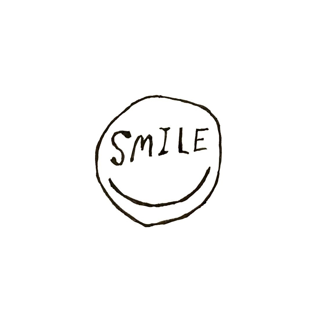 無料/商用可ｲﾗｽﾄ: Smile スマイルの文字のイラスト素材
