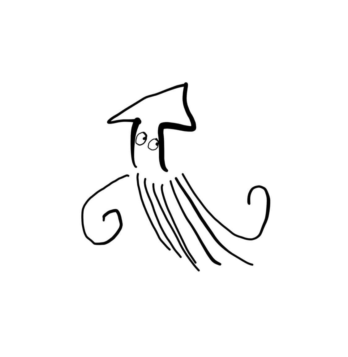 最高の動物画像 トップ100イラスト いか
