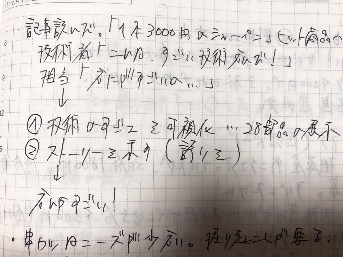 私が薄い青色の方眼 3 7mm 5mm を愛してやまない理由を３つ語ろう 神農 亮 Ryo Kanno Note