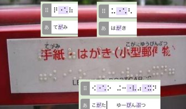 点字のあるもの まとめ メガネくん Note