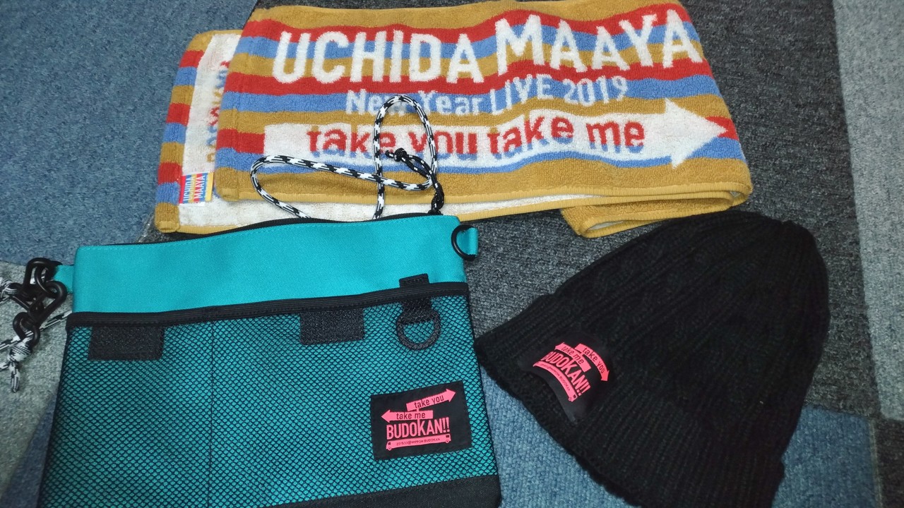 Uchida Maaya New Year Live 19 Take You Take Me Budokan フォルト Note