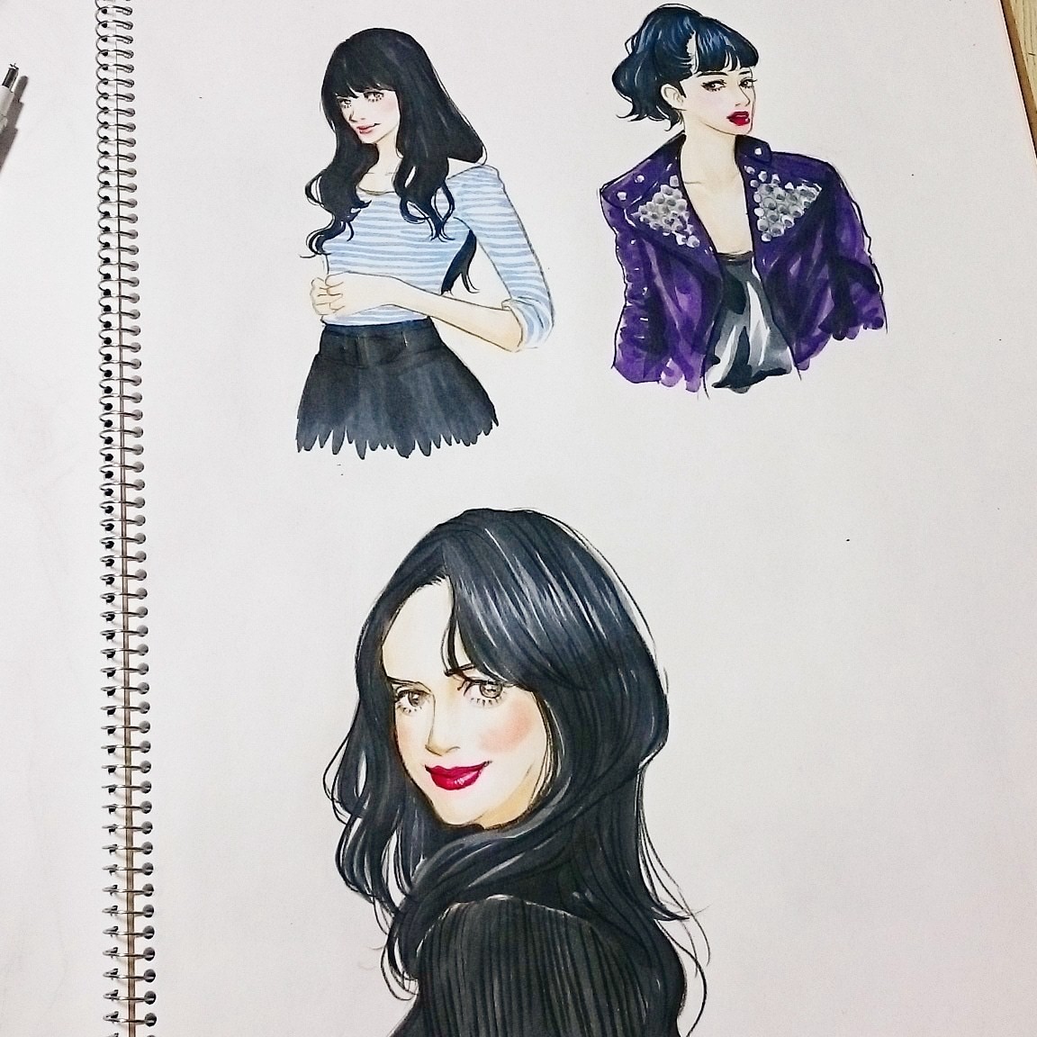 最高ファッション イラスト かわいい 人気のファッション画像