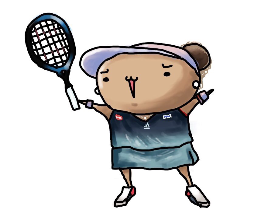 新着キャラクター 可愛い テニス イラスト 無料イラスト集