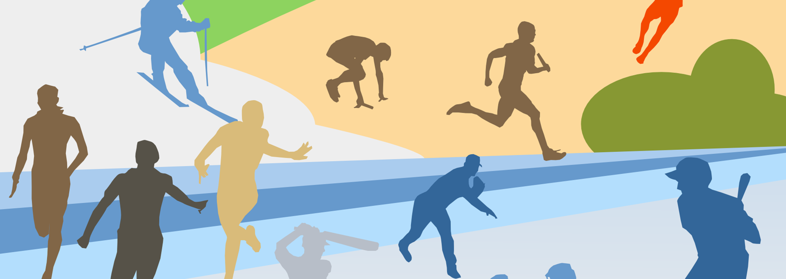 Какие виды спорта вам нравятся. Баннеры в школьный спортзал.